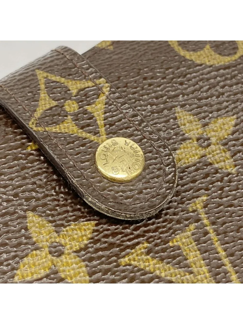 Louis Vuitton Wallet Monogram Porte-Monnaie Viennois Brown